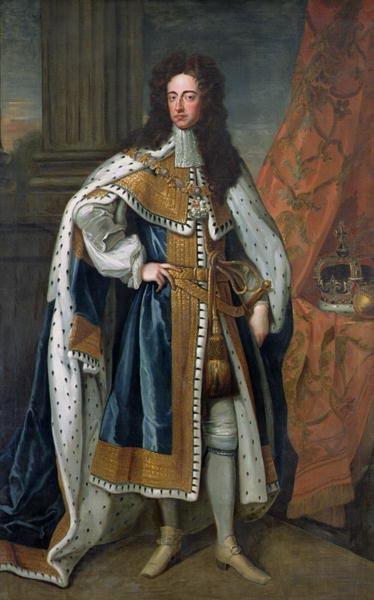 Sir Godfrey Kneller Portrait of King William III of England (1650-1702) in State Robes China oil painting art